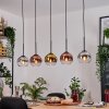Koyoto Lámparas suspendidas, Luminarias esféricas, Lámparas colgantes Crudo, Negro, 5 luces Koyoto Lámparas suspendidas, Luminarias esféricas, Lámparas colgantes Crudo, Negro, 5 luces