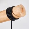 Koyoto Lámparas suspendidas, Luminarias esféricas, Lámparas colgantes Crudo, Negro, 5 luces