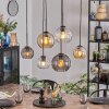 Koyoto Lámparas suspendidas, Luminarias esféricas, Lámparas colgantes Colores ámbar, Transparente, Ahumado, 6 luces