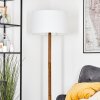 Flemming Lámpara de pie Crudo, Negro, 1 luz