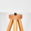 Flemming Lámpara de pie Crudo, Negro, 1 luz