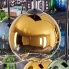 Koyoto Lámparas suspendidas, Luminarias esféricas, Lámparas colgantes Azul, dorado, Verde, Transparente, 6 luces