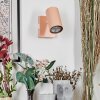 Javel Apliques, Spot de pared Rosa, Blanca, 1 luz