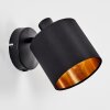 Alsen Apliques, Spot de pared Negro, 1 luz