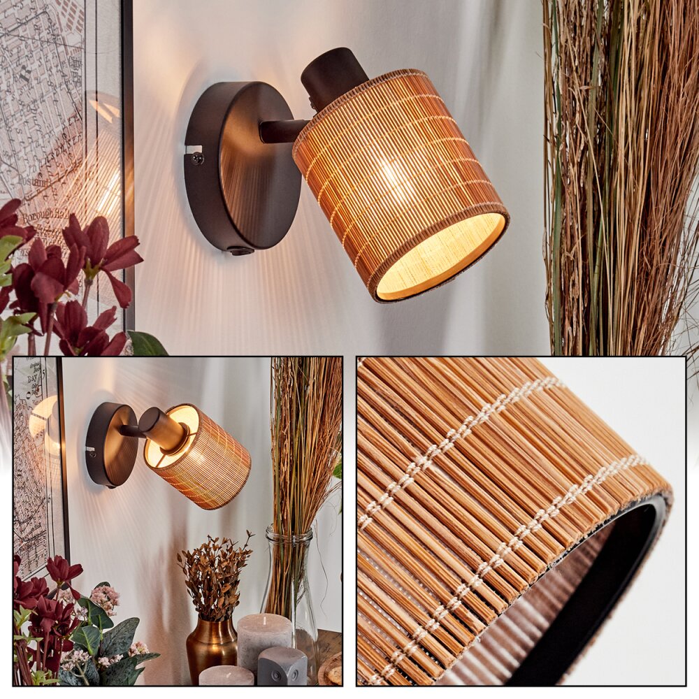 Kinnared Apliques, Spot de pared Negro, 1 luz main product photo
