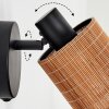 Kinnared Apliques, Spot de pared Negro, 1 luz