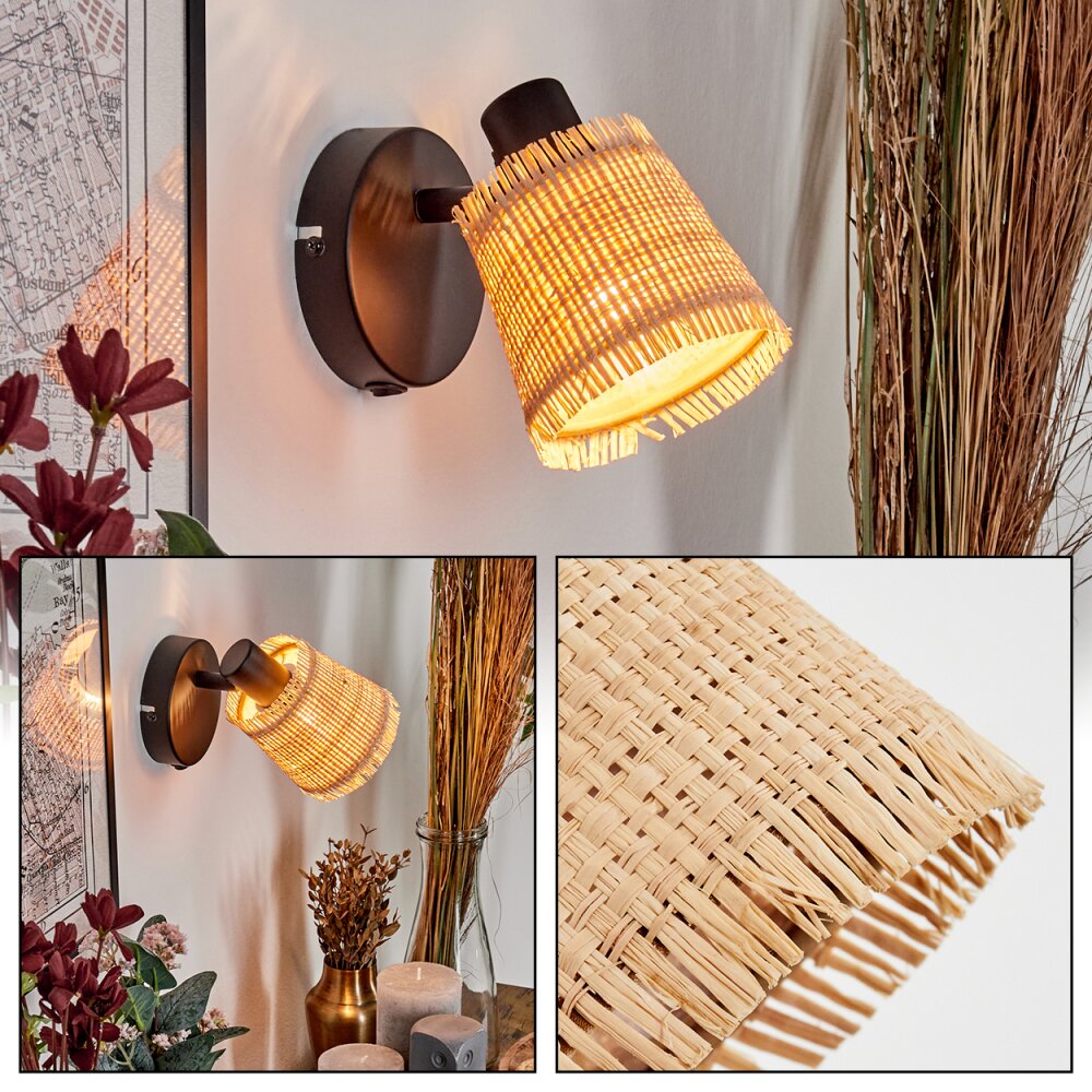 Lindberg Apliques, Spot de pared Negro, 1 luz main product photo