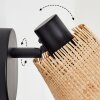 Lindberg Apliques, Spot de pared Negro, 1 luz