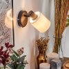 Fallhagen Apliques, Spot de pared Negro, 1 luz