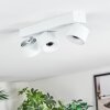 Narel Plafones, Spot techo LED Blanca, 3 luces