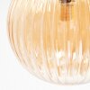 Chehalis Plafones, Luminarias esféricas 62 cm Colores ámbar, Transparente, Ahumado, 6 luces