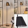 Suren Lámpara de pie Negro, 1 luz