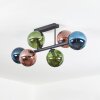 Gastor Plafones, Luminarias esféricas Azul, Verde, Color cobre, 6 luces