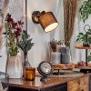 Bassagoda Apliques, Spot de pared Negro, 1 luz