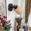 Lindberg Apliques, Spot de pared Negro, 1 luz
