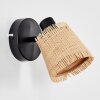 Lindberg Apliques, Spot de pared Negro, 1 luz