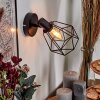 Yaak Apliques, Spot de pared Negro, 1 luz