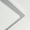 Finsrud Plafones, Panel LED Plata, 1 luz