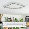 Finsrud Plafones, Panel LED Plata, 1 luz
