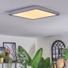 Finsrud Plafones, Panel LED Plata, 1 luz