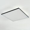 Barullu Plafones, Panel LED Negro, Blanca, 1 luz