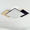 Barullu Plafones, Panel LED Color madera, Negro, Blanca, 1 luz