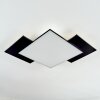 Barullu Plafones, Panel LED Negro, Blanca, 1 luz