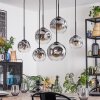Ripoll Lámparas suspendidas, Luminarias esféricas, Lámparas colgantes Transparente, Ahumado, 6 luces