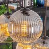 Koyoto Lámparas suspendidas, Luminarias esféricas, Lámparas colgantes Colores ámbar, Transparente, Ahumado, 6 luces