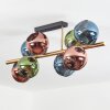 Koyoto Plafones, Luminarias esféricas dorado, Negro, 8 luces