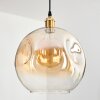 Ripoll Lámparas suspendidas, Luminarias esféricas, Lámparas colgantes dorado, 1 luz