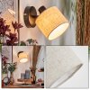 Bassagoda Apliques, Spot de pared Negro, 1 luz