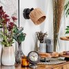 Granja Apliques, Spot de pared Negro, 1 luz