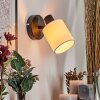 Fallhagen Apliques, Spot de pared Negro, 1 luz