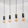 Veria Lámparas suspendidas, Lámparas colgantes Latón, Negro, 4 luces