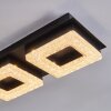 Walon Plafones LED Negro, 1 luz