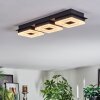 Walon Plafones LED Negro, 1 luz