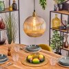 Koyoto Lámparas suspendidas, Luminarias esféricas, Lámparas colgantes dorado, 1 luz