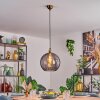 Koyoto Lámparas suspendidas, Luminarias esféricas, Lámparas colgantes dorado, 1 luz