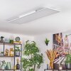 Belan Plafones, Panel LED Blanca, 1 luz, Mando a distancia