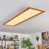 Belan Plafones, Panel LED Crudo, Blanca, 1 luz, Mando a distancia
