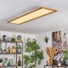 Belan Plafones, Panel LED Crudo, Blanca, 1 luz, Mando a distancia