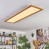 Belan Plafones, Panel LED Crudo, Blanca, 1 luz, Mando a distancia