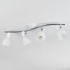 Starkeryd Plafones, Spot techo Cromo, Blanca, 4 luces
