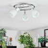 Starkeryd Plafones, Spot techo Cromo, Blanca, 3 luces