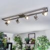 Danil Plafones, Spot techo LED Níquel-mate, 6 luces