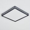 Finsrud Plafones, Panel LED Negro, 1 luz