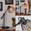Albreda Lámparas de mesa LED Negro, 1 luz