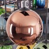 Koyoto Lámparas suspendidas, Luminarias esféricas, Lámparas colgantes Azul, dorado, Verde, Color cobre, 6 luces