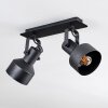 Tylar Plafones, Spot techo Negro, 2 luces